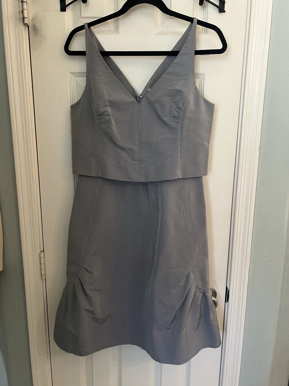 Richard Chai Gray Dress 6